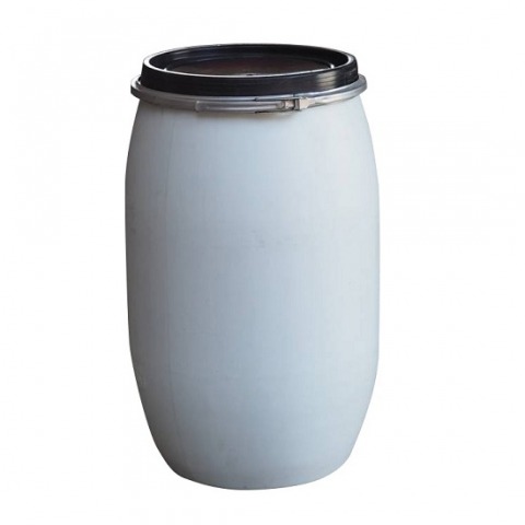 ถังพลาสติกสีขาว